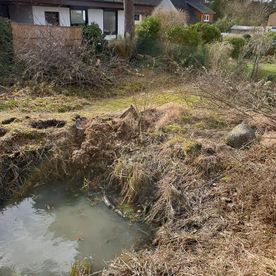 Gartenneuanlage in der Nordheide